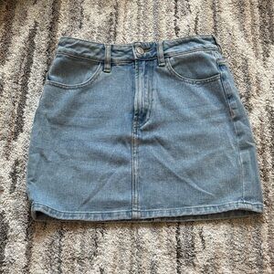 Brandy Melville 100% cotton denim skirt